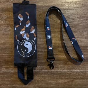 NWOT T&C Surf x Thread Wallets Musubi Lanyard and Travel Bag